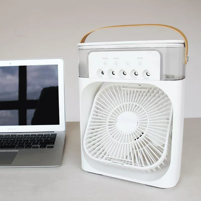 Humidificador de aire con ventilador