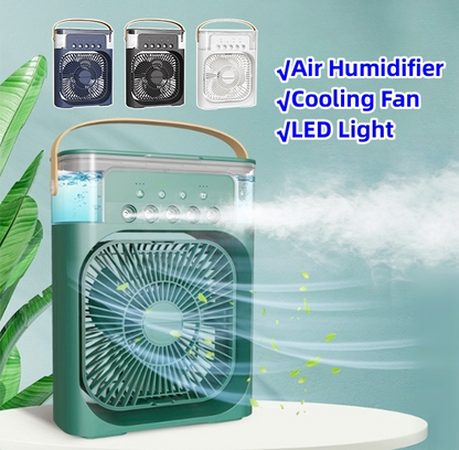 Humidificador de aire con ventilador